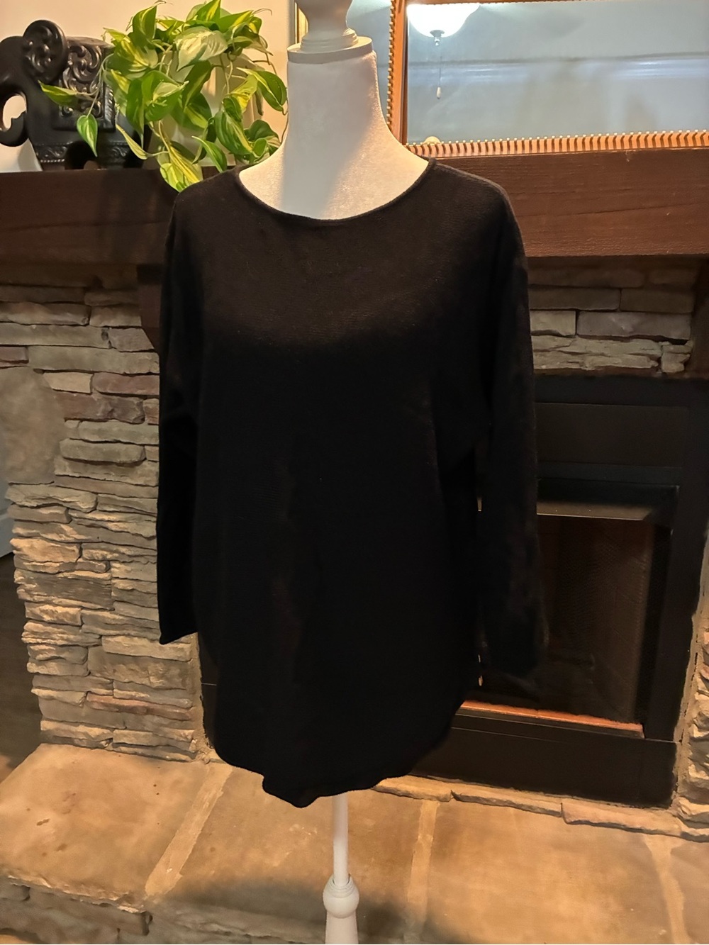 Michael Kors Black Crewneck Long Sleeve Sweatshirt